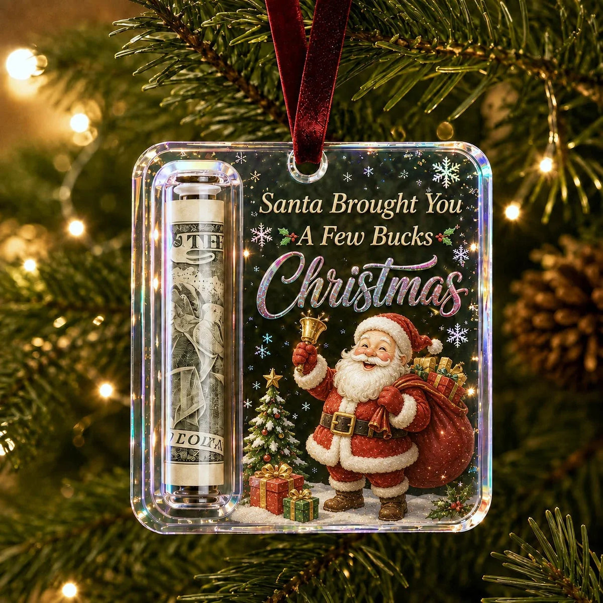 MerryMoney – Christmas Cash Keepsake Ornament