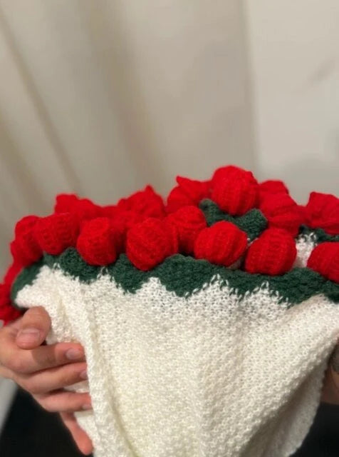PetalWrap – Cozy Floral Blanket Bouquet