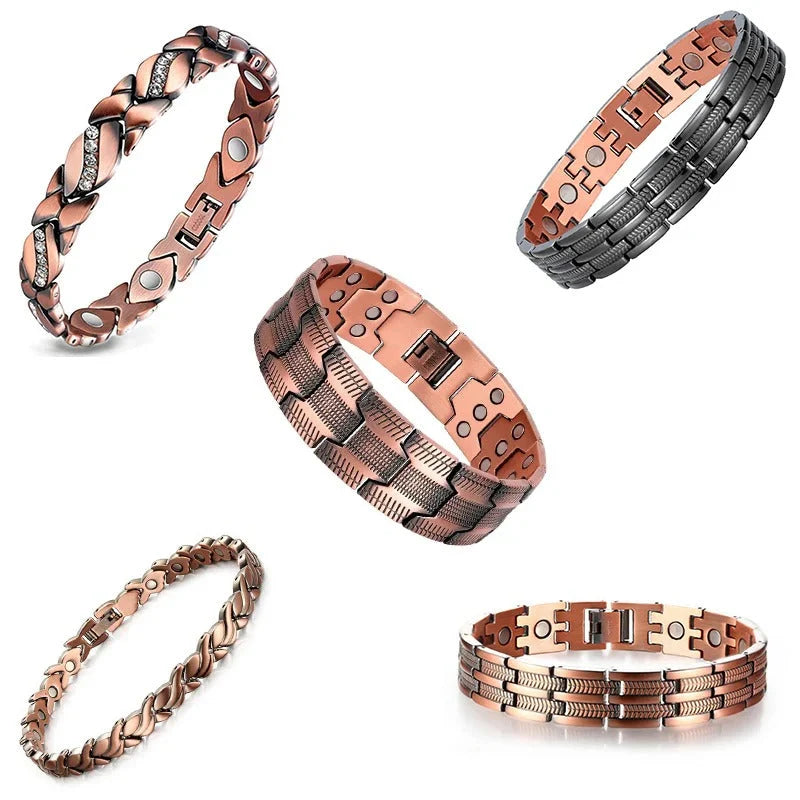 MagnaBond – Men’s Pure Copper Magnetic Bracelet