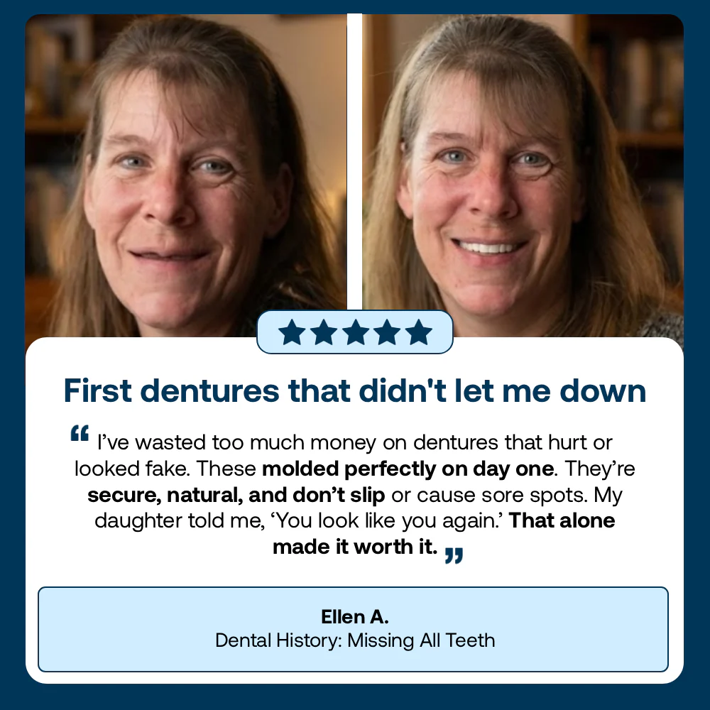 🌎Ends Today: 70% OFF! ⏰Yagoo™ Medical Full Denture with Strong Suctiond🦷Obtain American Dental Association (ADA) Certification