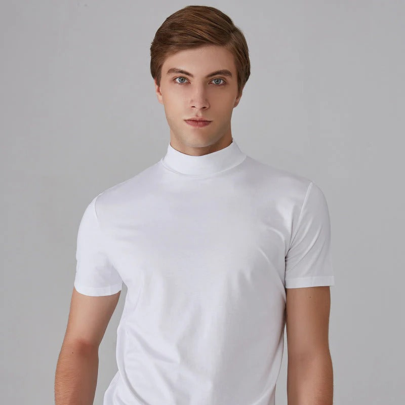 FlexMode – Modern Stretch High Neck Tee