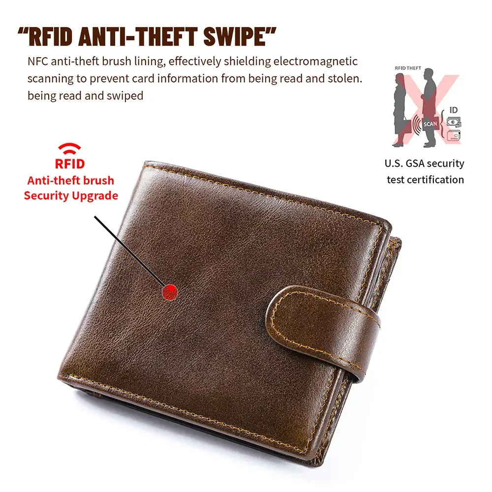NobleFold – Premium Multi-Compartment Leather Wallet