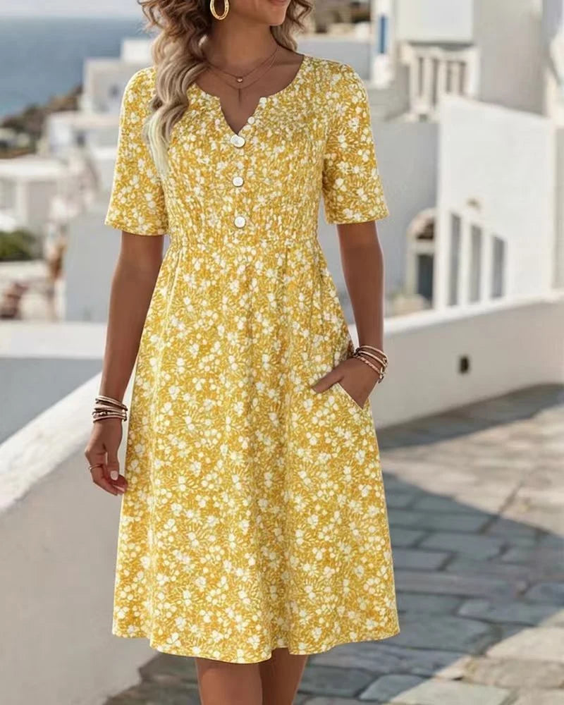 Rosabelle – Elegant Bloom Dress