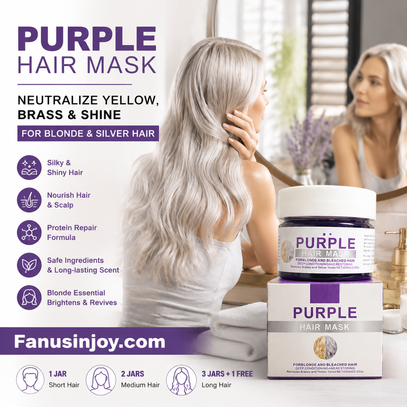 VioletRevive – Moisturizing Purple Hair Mask