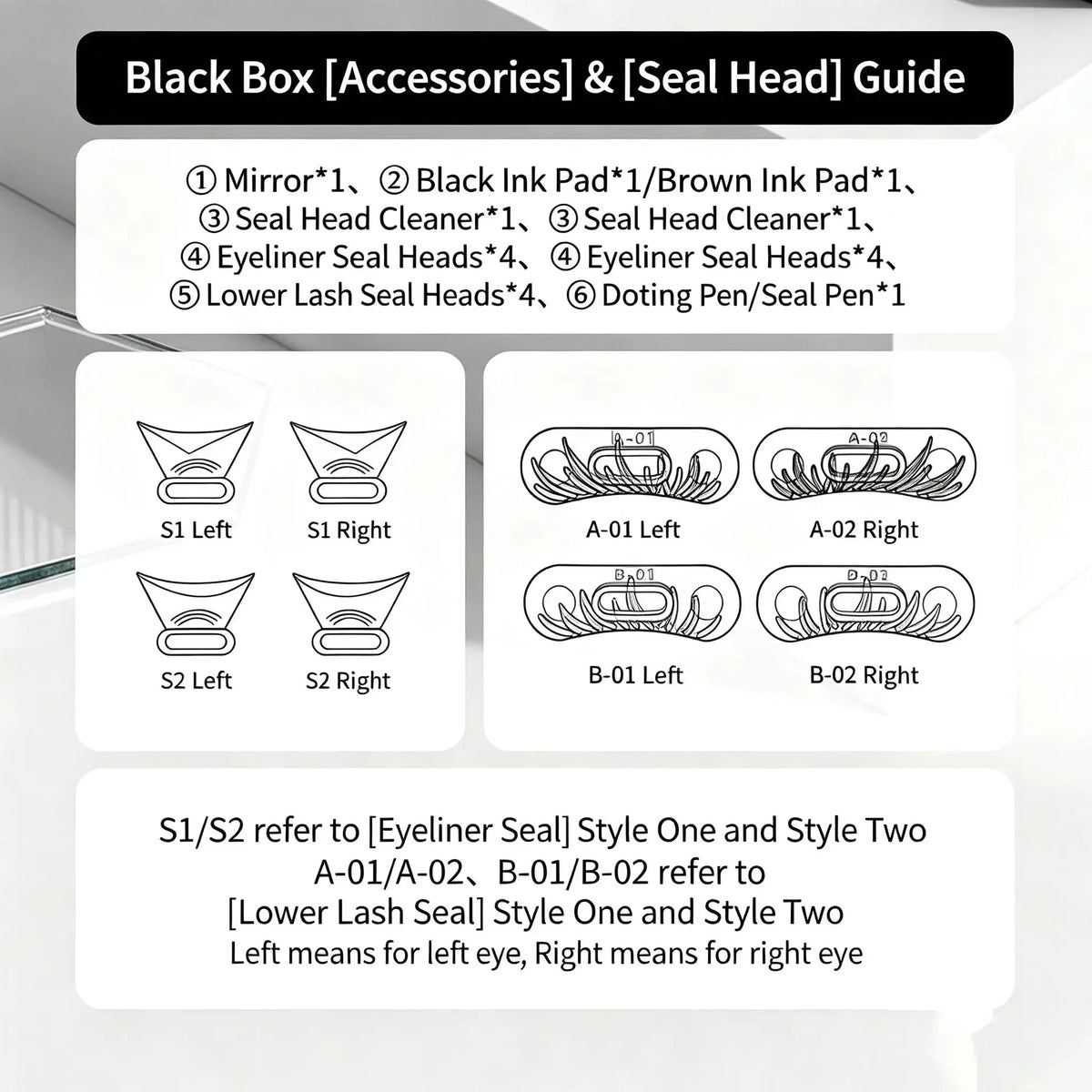 LashCraft – 3-In-1 Eyeliner & Lower Lash Stamp Kit