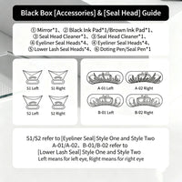 LashCraft – 3-In-1 Eyeliner & Lower Lash Stamp Kit