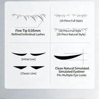 LashCraft – 3-In-1 Eyeliner & Lower Lash Stamp Kit