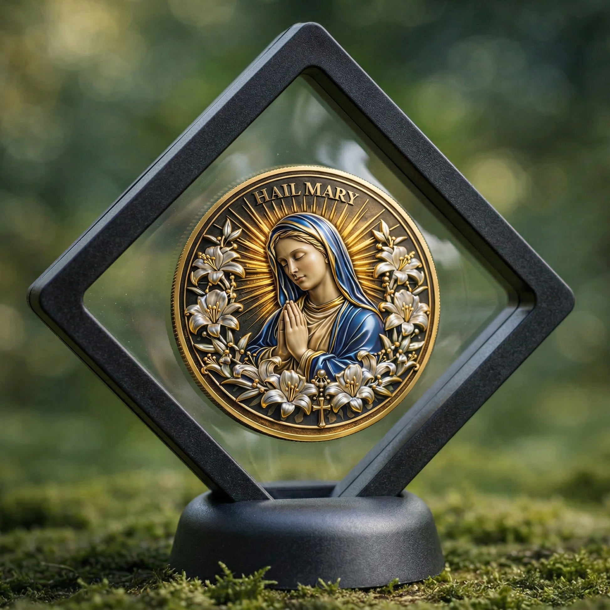 ⚡️Last Day 60% OFF - Blessed Virgin Mary Challenge Coin