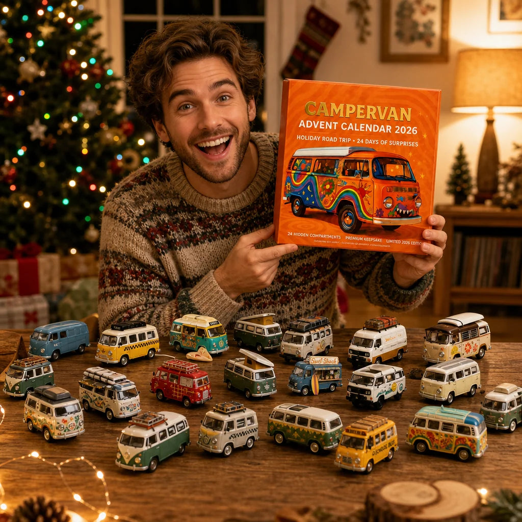 VanVoyage – 24-Day Vintage Road Trip Advent Calendar
