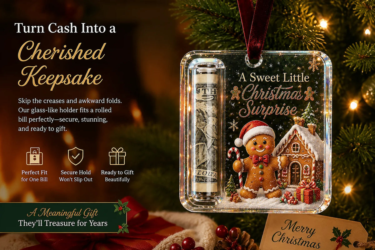 MerryMoney – Christmas Cash Keepsake Ornament