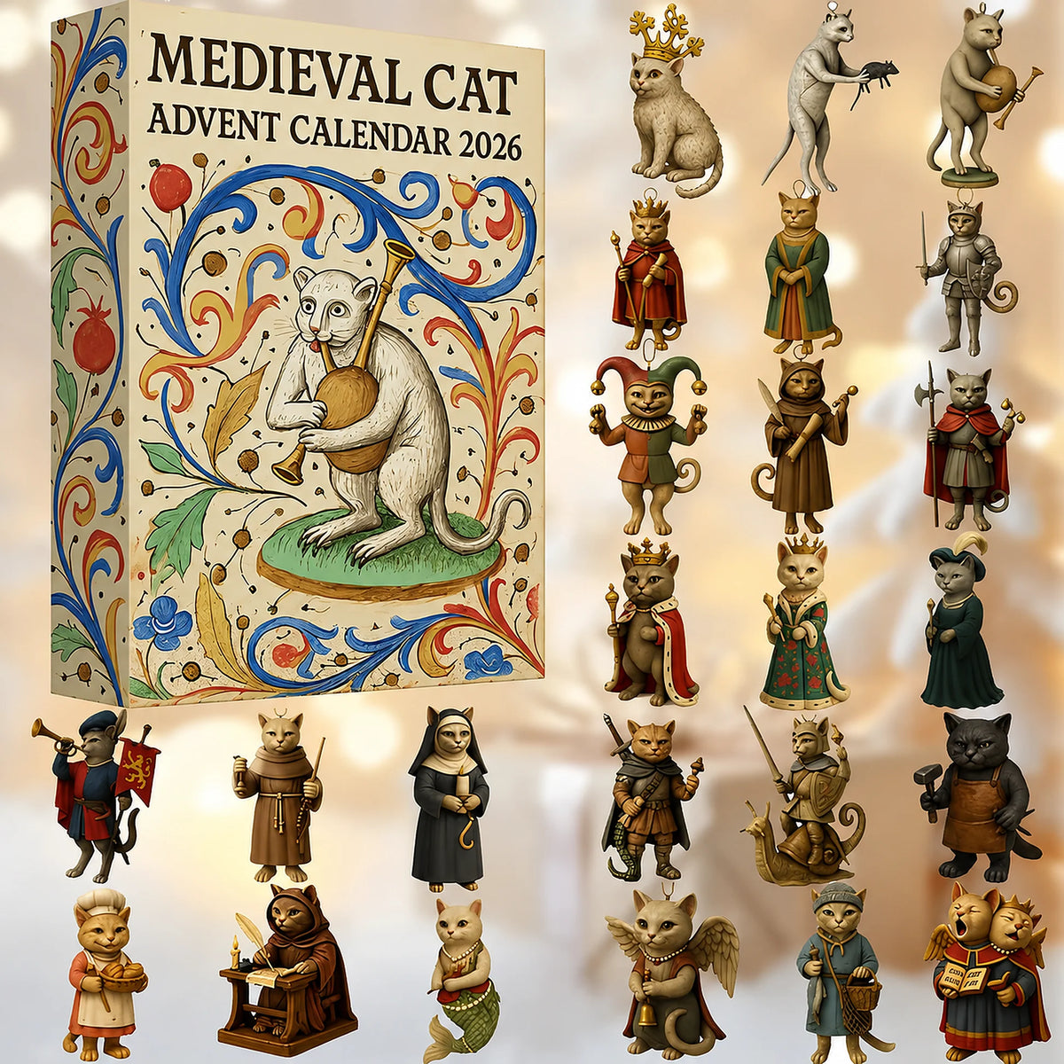 MeowMedieval – 24-Day Medieval Cat Advent Calendar