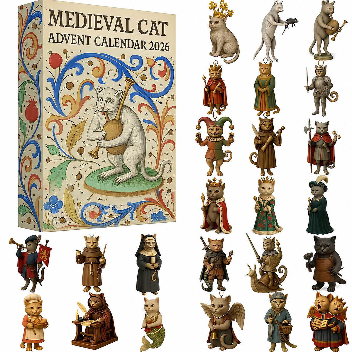 MeowMedieval – 24-Day Medieval Cat Advent Calendar