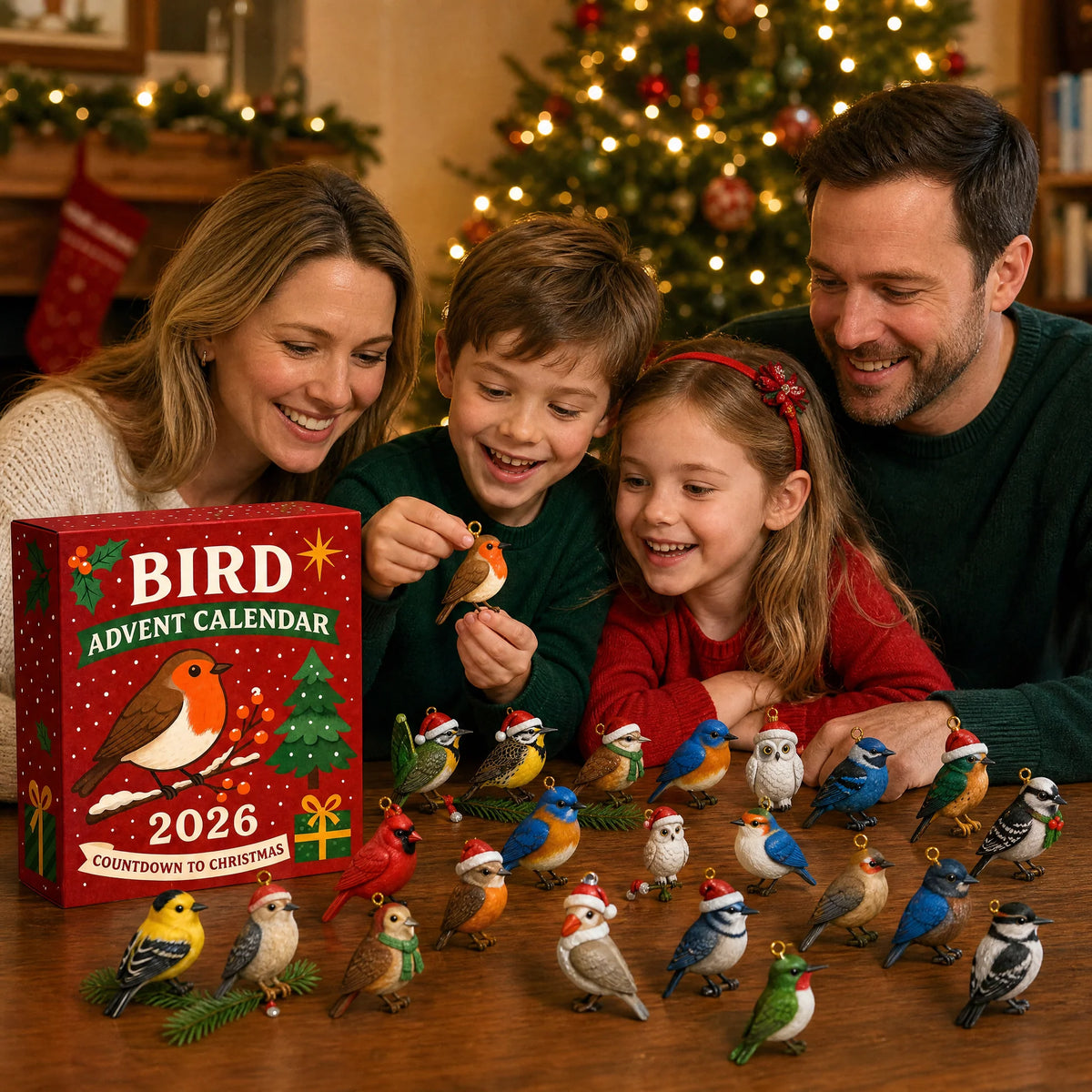 WinterWings – 24-Day Christmas Bird Advent Calendar
