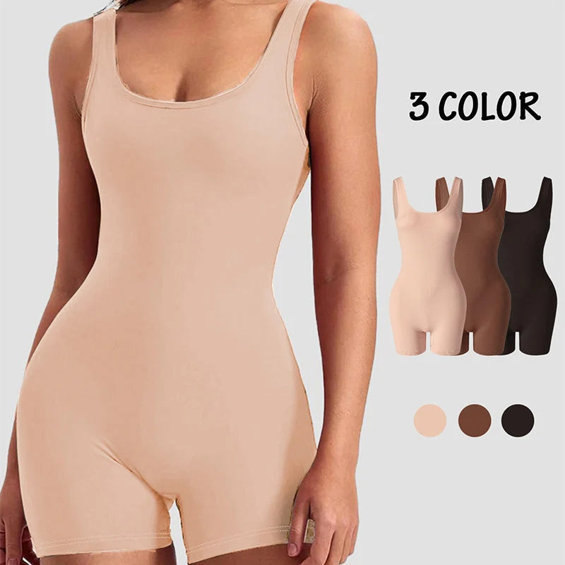 Sculptelle – Women's Traceless Tummy & Hip Shaping Bodysuit