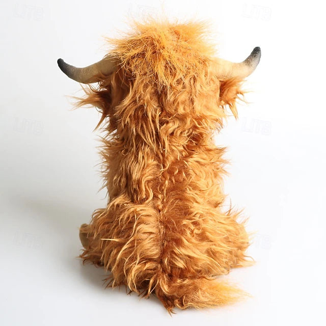FluffMoo – Highland Cow Plush Toy