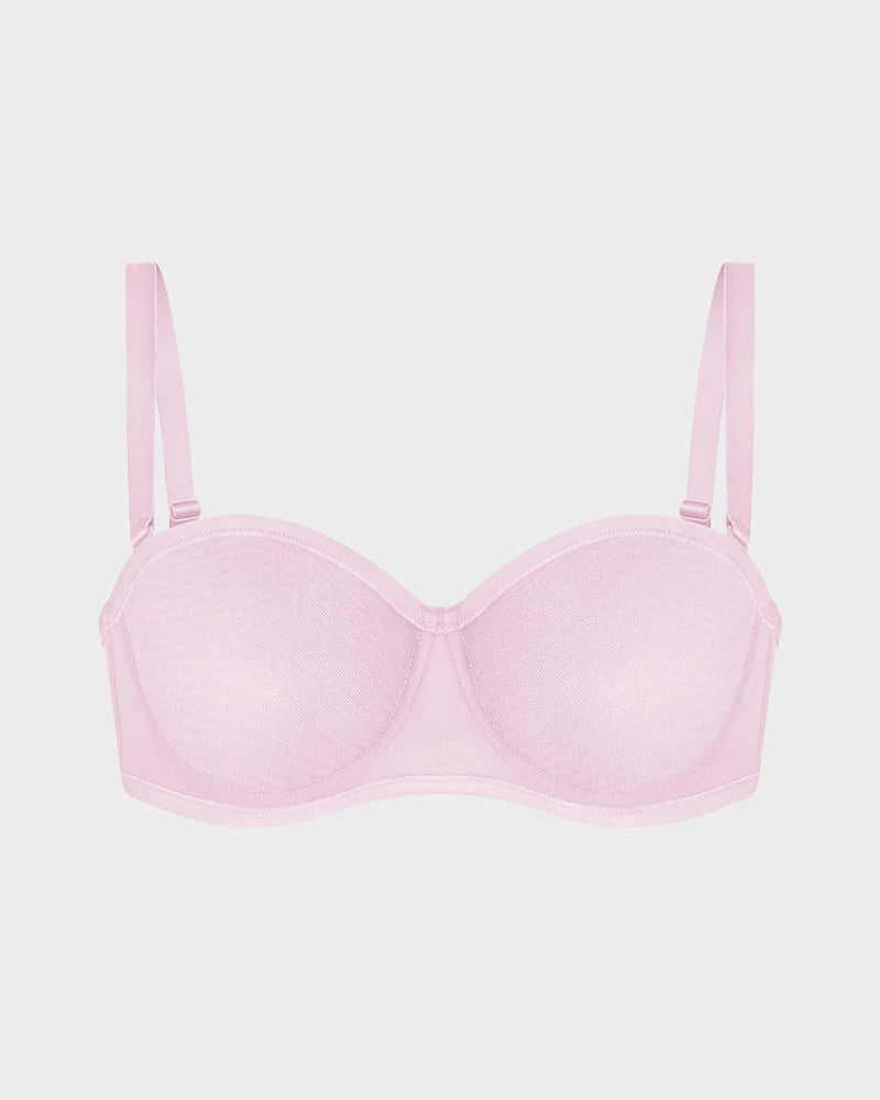 AirLift – Strapless Mesh Balconette Bra