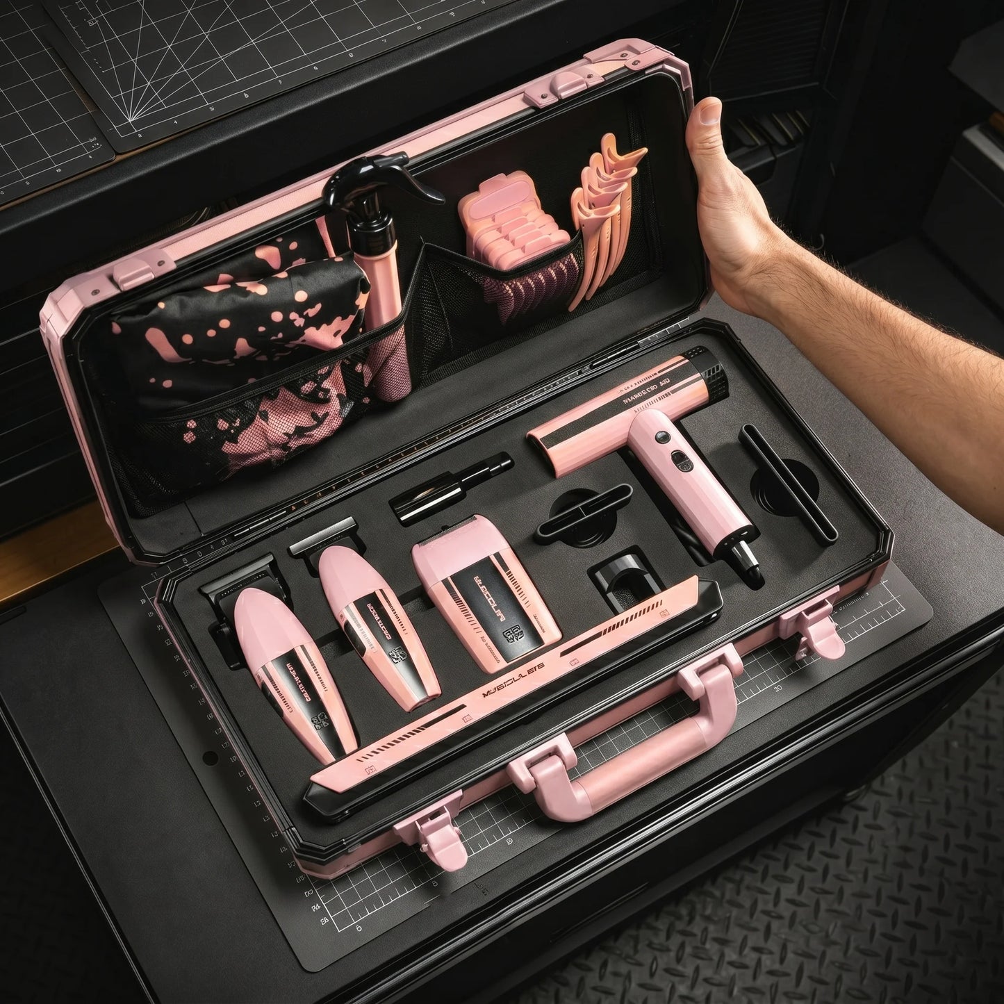 TrimCraft – Complete Hair Cutting & Grooming Kit