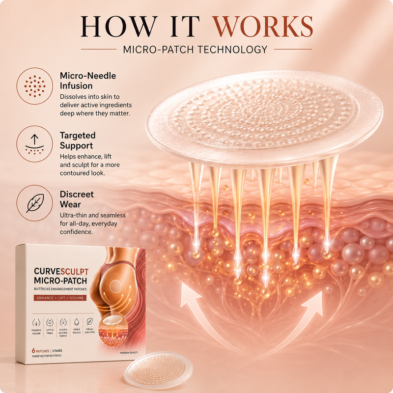 CurveLuxe – Firm & Smooth Body Care Patches