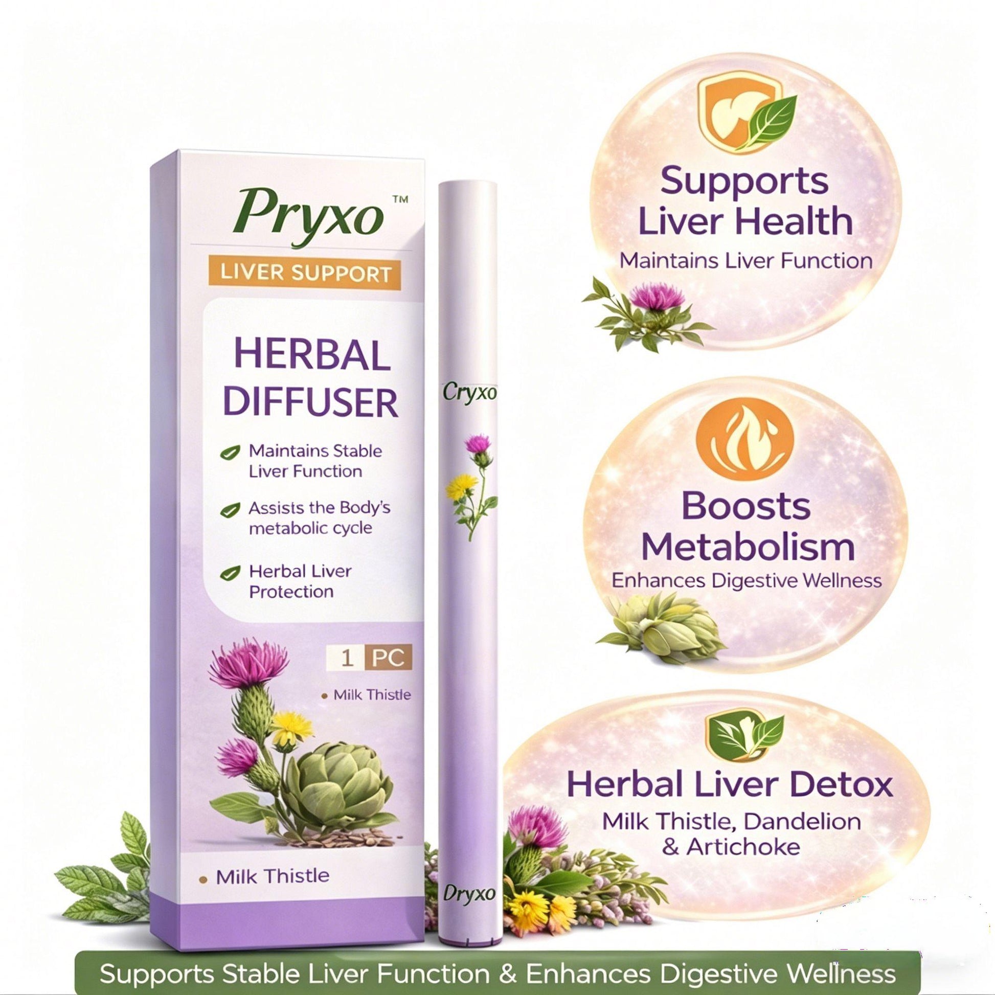 Pryxo™ Relaxation Stick – 4 Aromas in 1 Box