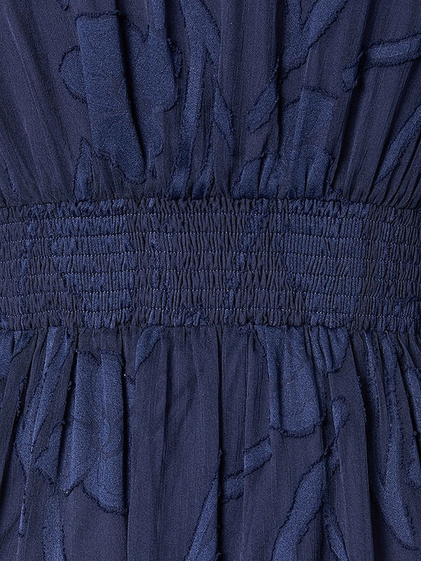 Lunessa | V-Neck Evening Maxi Dress