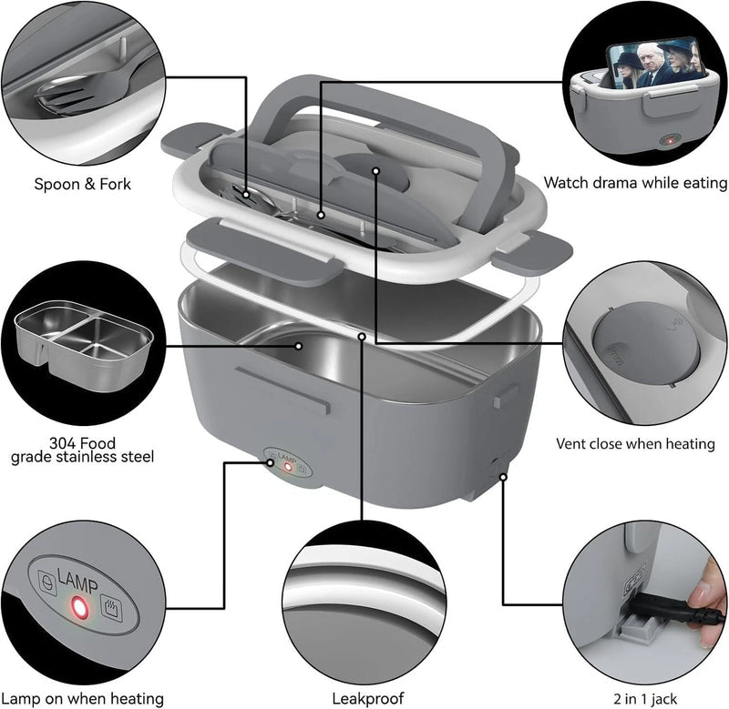 HeatMate – Portable Electric Food Warmer
