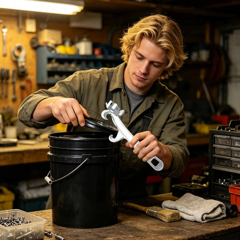 LidMaster – 3-In-1 Aluminium Bucket Opener