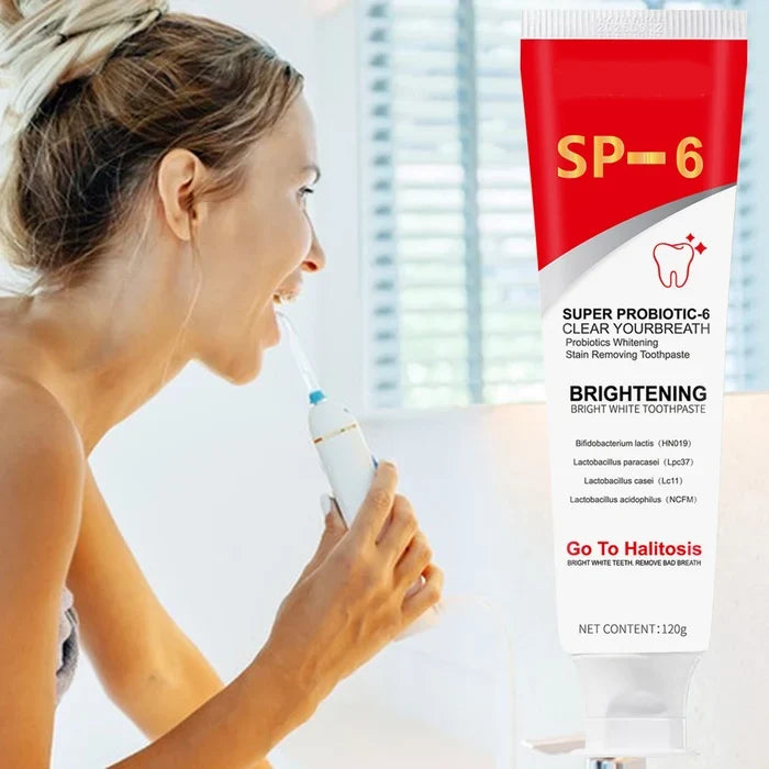 BrightBiome – Probiotic Whitening Toothpaste