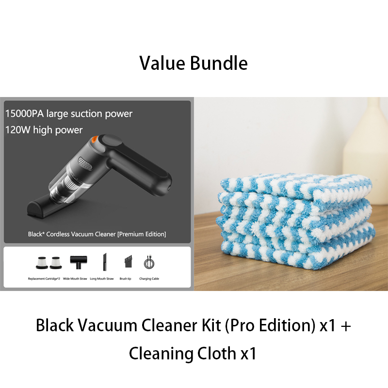 CleanForce – Cordless 10000Pa Car Vacuum