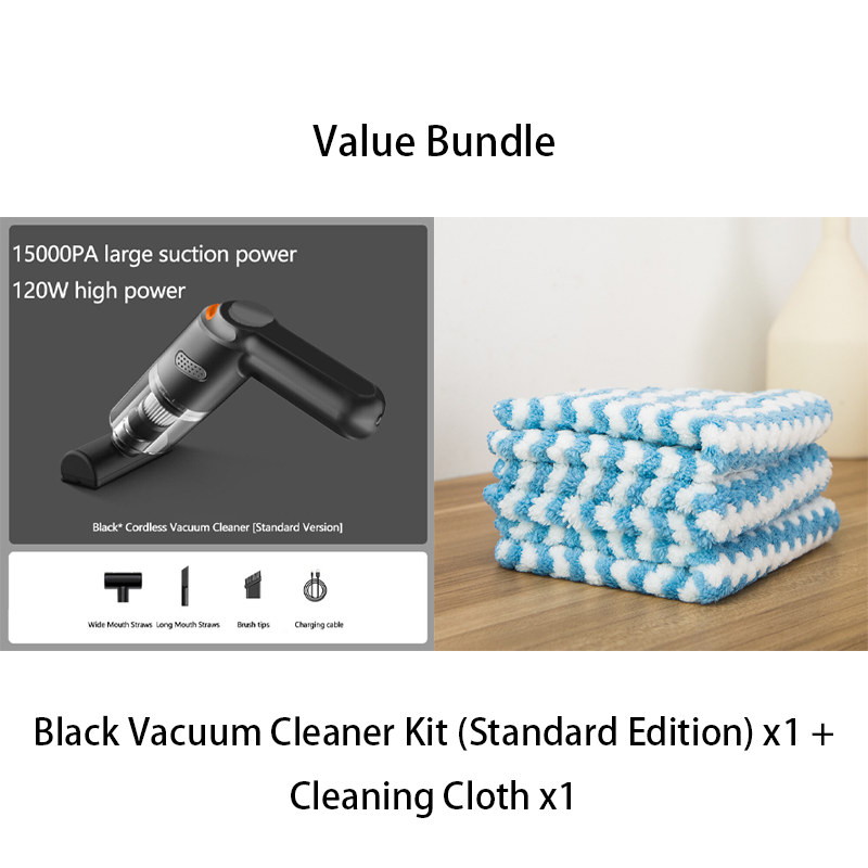 CleanForce – Cordless 10000Pa Car Vacuum