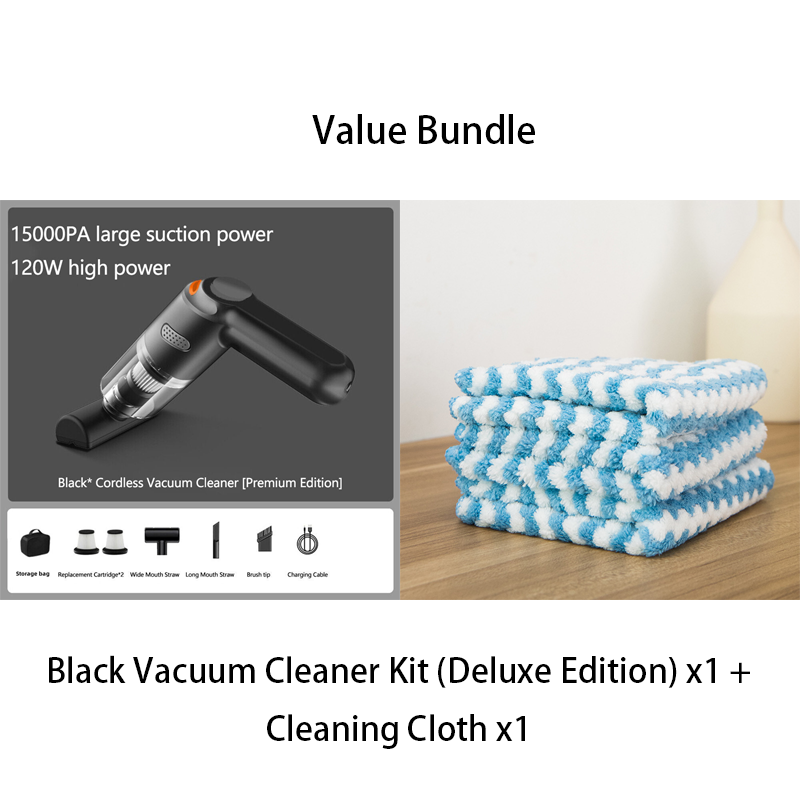 CleanForce – Cordless 10000Pa Car Vacuum