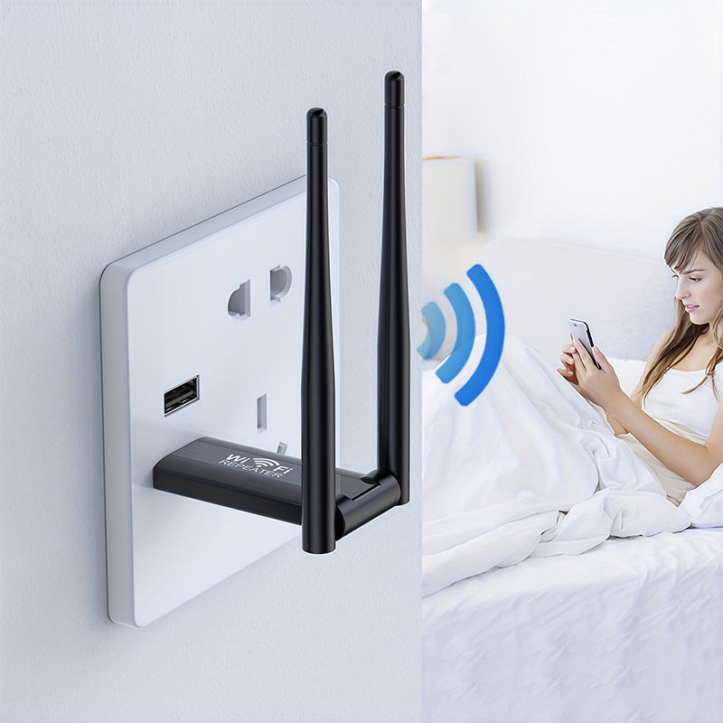 WaveXel – Dual-Antenna USB WiFi Booster