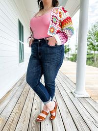 ChicContour – Figure-Flattering Dark-Wash Jeans