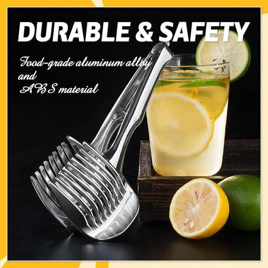 QuickSlice – Safe Grip Fruit & Vegetable Cutting Holder