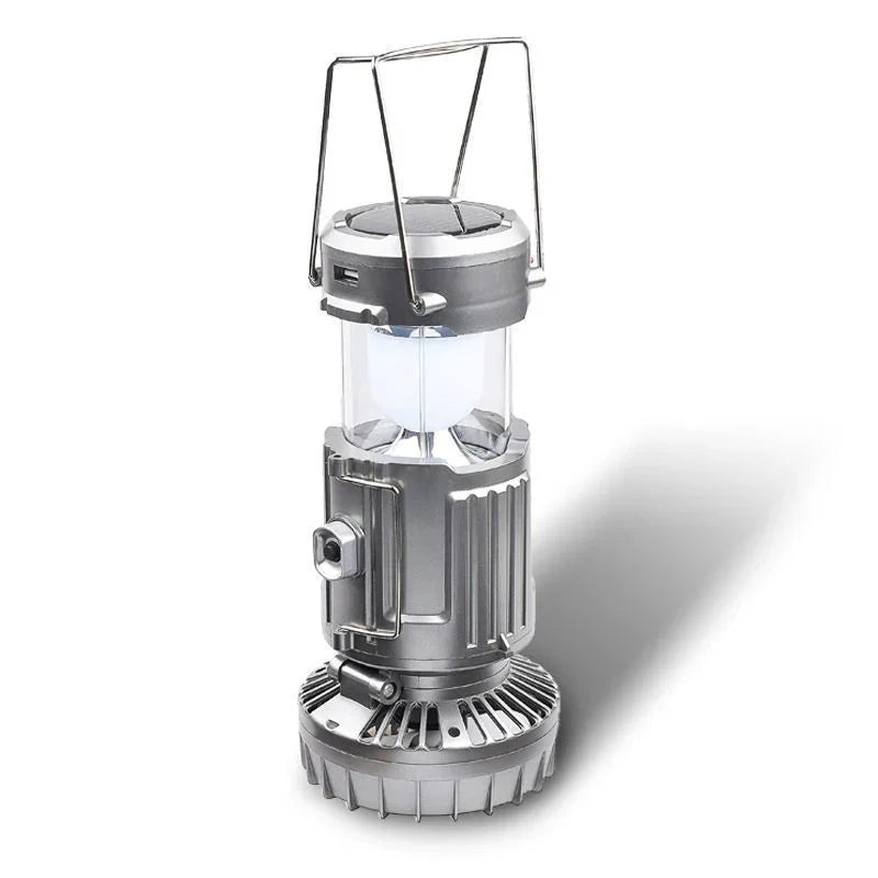 CampBreeze – Solar Camping Lantern & Cooling Fan