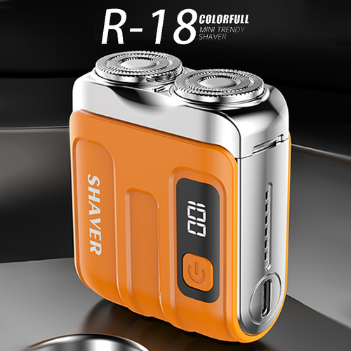 SmoothEdge – Compact Rotary Electric Shaver for Men