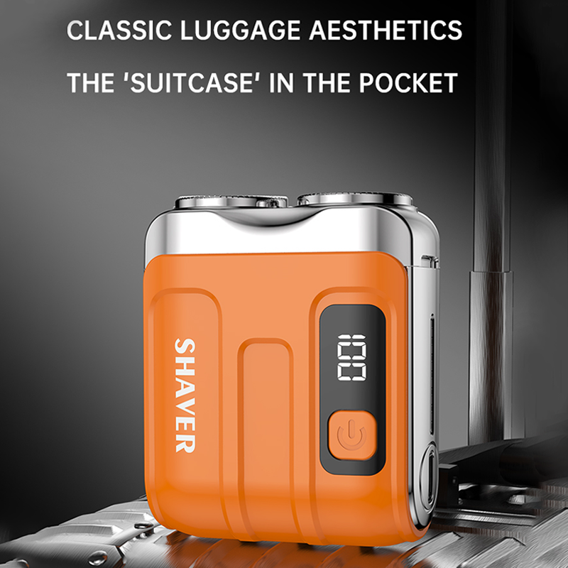 SmoothEdge – Compact Rotary Electric Shaver for Men