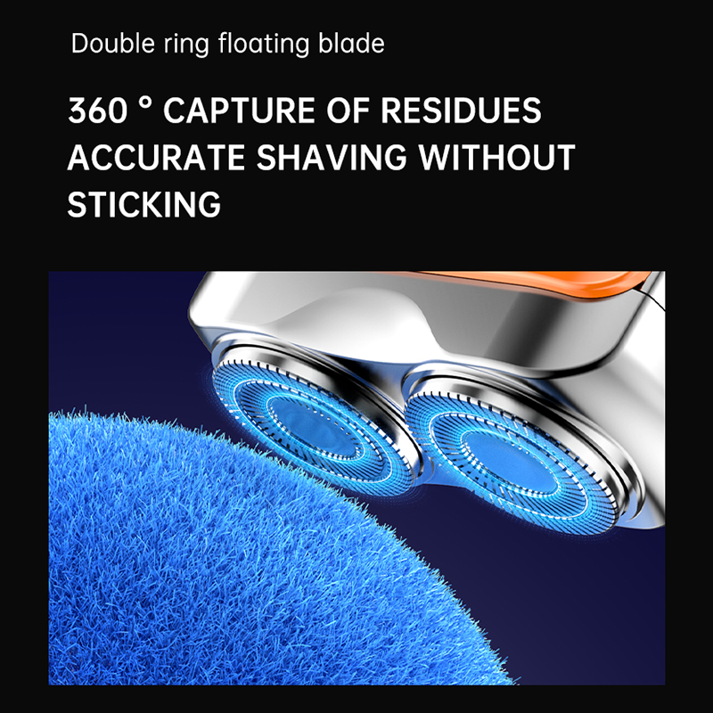 SmoothEdge – Compact Rotary Electric Shaver for Men