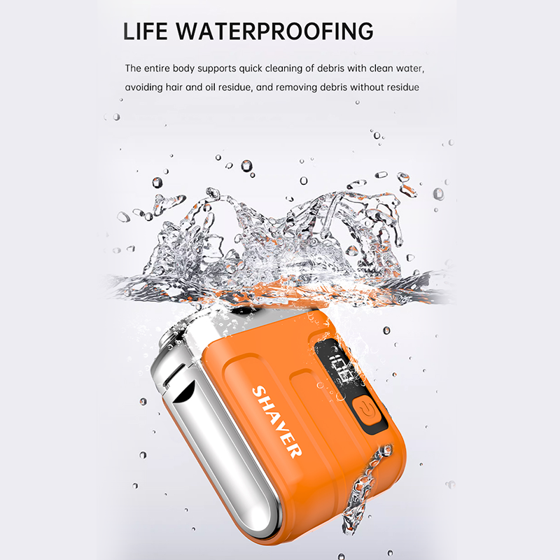 SmoothEdge – Compact Rotary Electric Shaver for Men