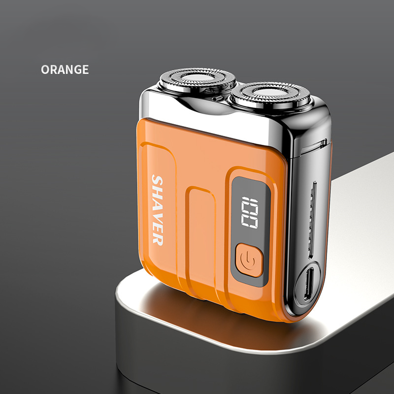 SmoothEdge – Compact Rotary Electric Shaver for Men