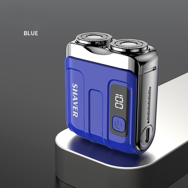 SmoothEdge – Compact Rotary Electric Shaver for Men