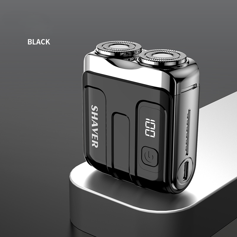 SmoothEdge – Compact Rotary Electric Shaver for Men