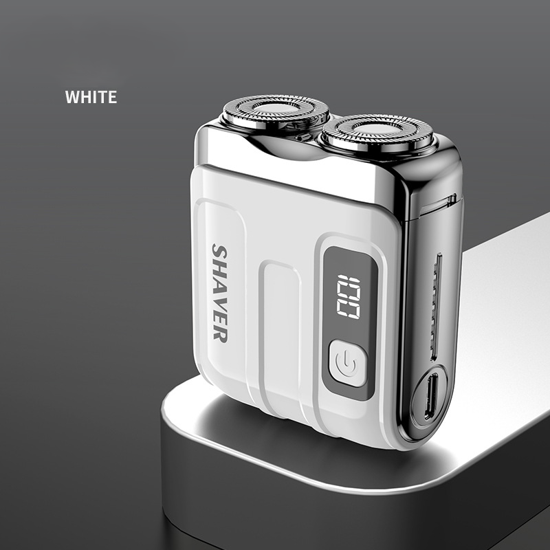 SmoothEdge – Compact Rotary Electric Shaver for Men
