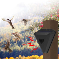 BirdBarrier – Waterproof Solar Sound Deterrent