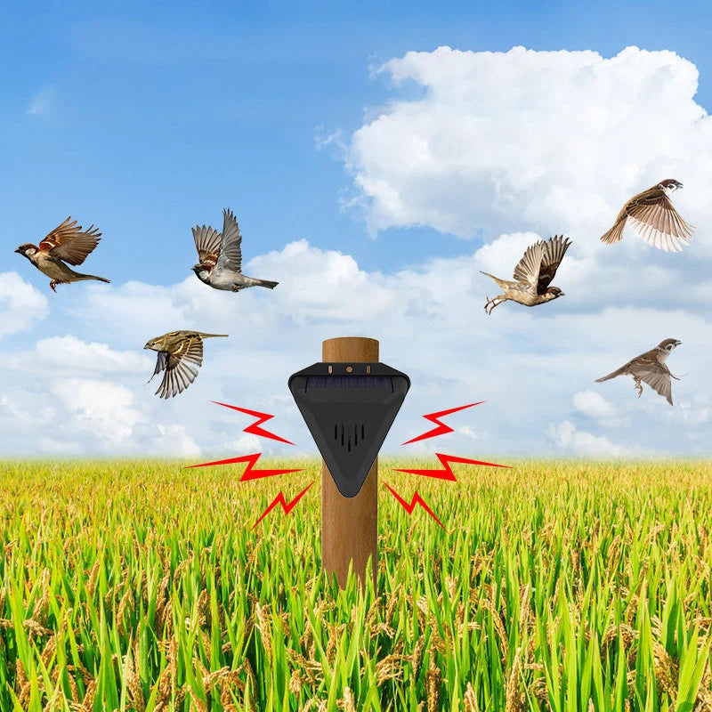 BirdBarrier – Waterproof Solar Sound Deterrent