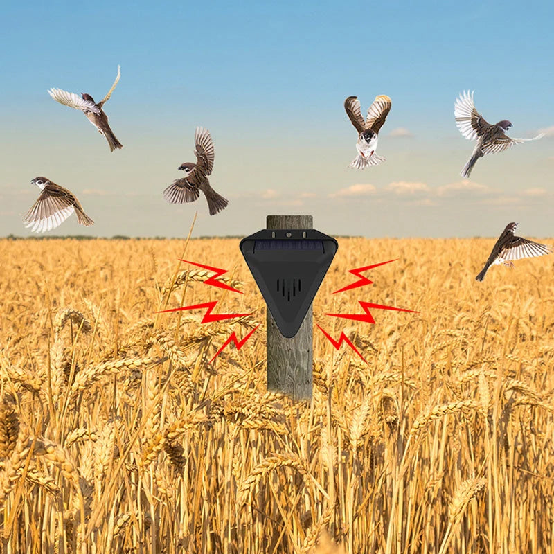 BirdBarrier – Waterproof Solar Sound Deterrent