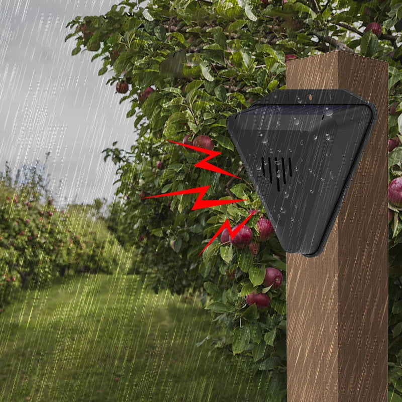 BirdBarrier – Waterproof Solar Sound Deterrent