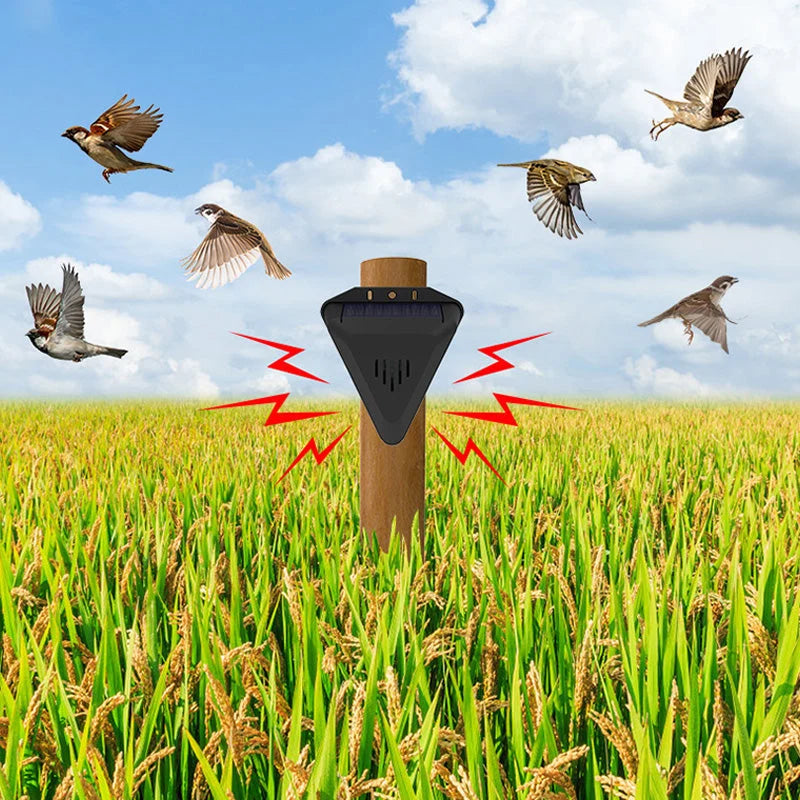 BirdBarrier – Waterproof Solar Sound Deterrent