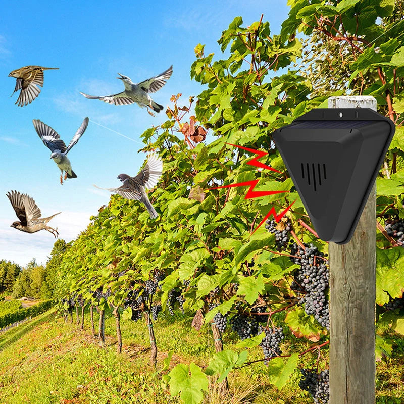 BirdBarrier – Waterproof Solar Sound Deterrent