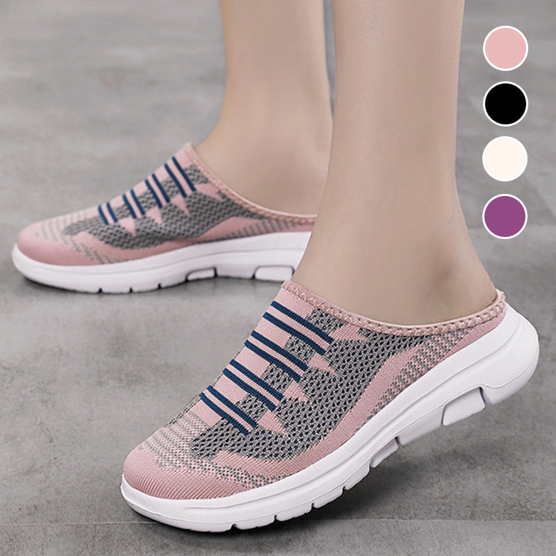 AirStride – Breathable Closed-Toe Comfort Slippers