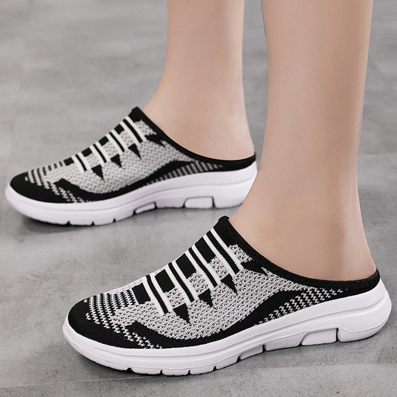 AirStride – Breathable Closed-Toe Comfort Slippers